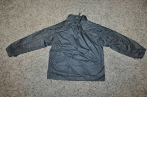 Boys All Weather Jacket 4/5 Gray Yellow 4 in 1 Winter Spring Fall Athletech - Picture 13 of 13